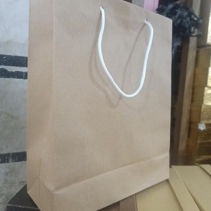

Murah Paper Bag Buku Polos Coklat Isi 12 Pcs Terlaris Dan Termurah