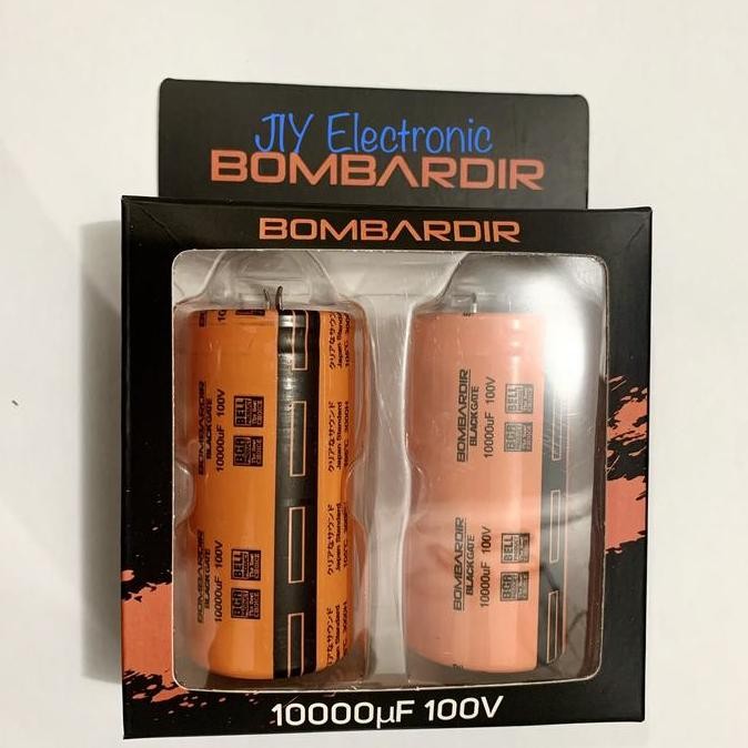 TERMURAH - Elco 10000uf 100v Bombardir Original / Kapasitor 10000uf 100v (2 pcs)