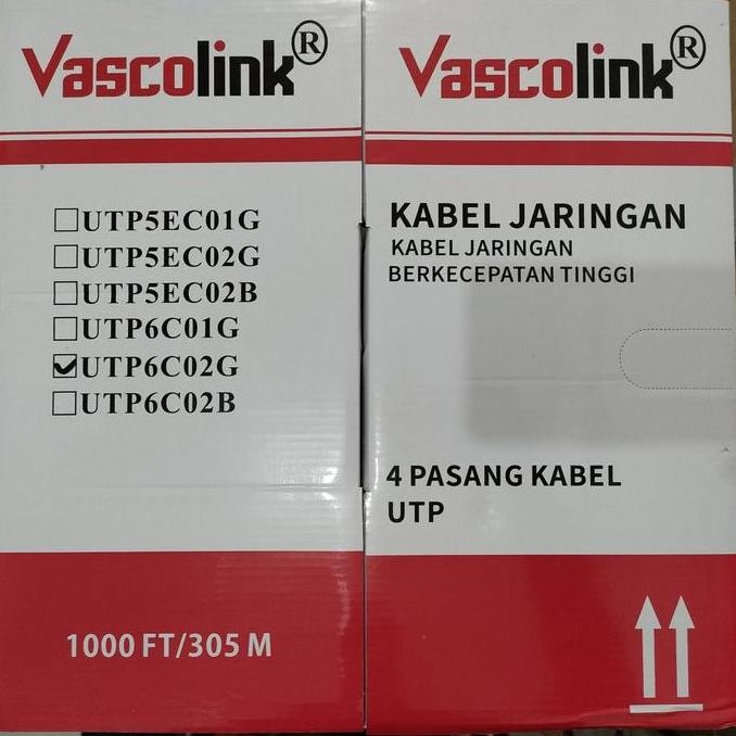 Kabel UTP Cat6 Vascolink Cat 6 UTP