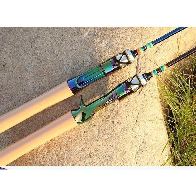 Joran Pancing Ultralight 1.98M 1.80M Joran Spinning & Casting Fishing Rod Tongkat Pancing Ujung Pada