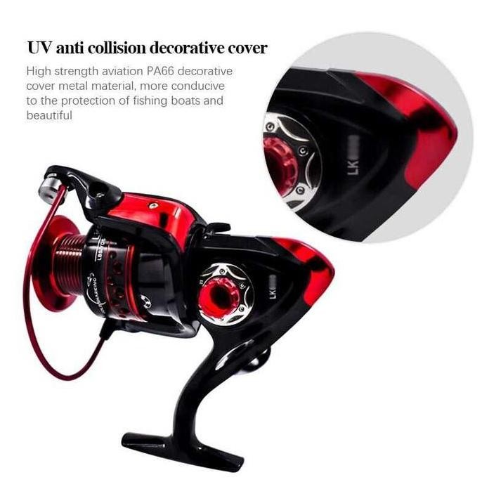 Reel Pancing Spinning 13 Ball Bearing Gold Sharking LK5000