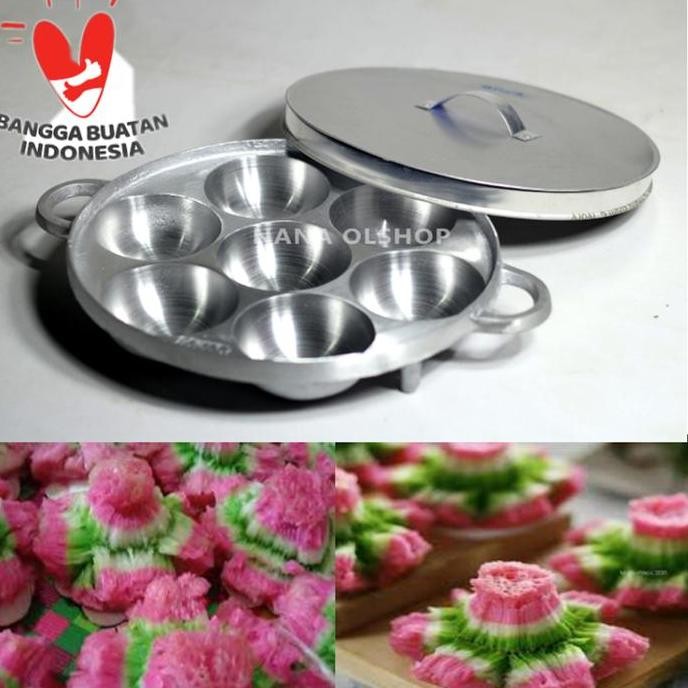 Cetakan Bikang Mawar Jumbo Buah Kitchenware Cetakan Kue Bikang Mawar Allshop