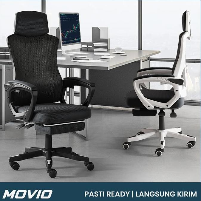 MOVIO Gaming Chair - Kursi Gaming / Kursi Kantor / Kursi Ergonomis