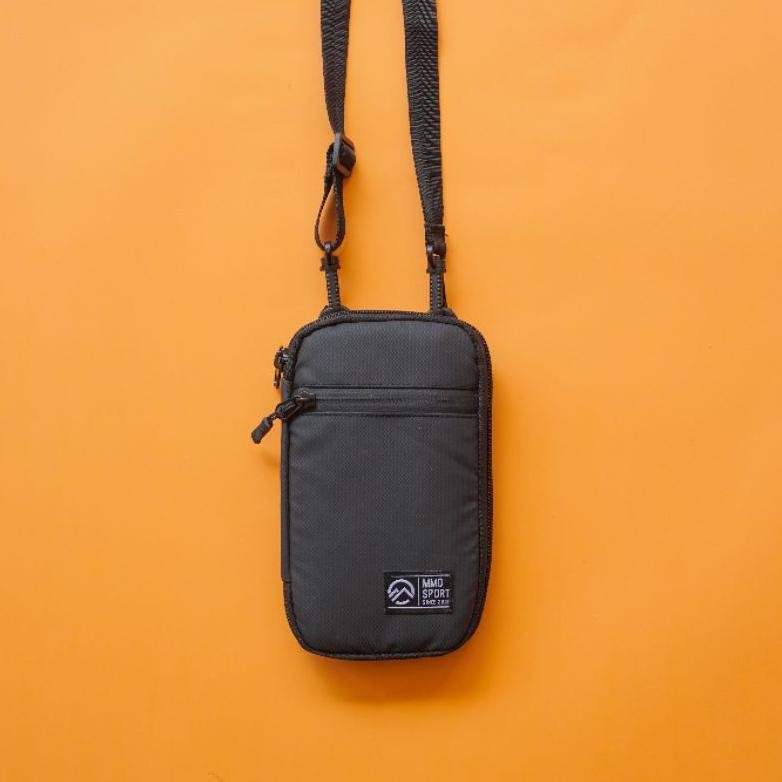 Original Tas Wallet Gantung Mmo Leher Slot Kartu Dan Hp 6,5 Inc Tas Pria Ht-12