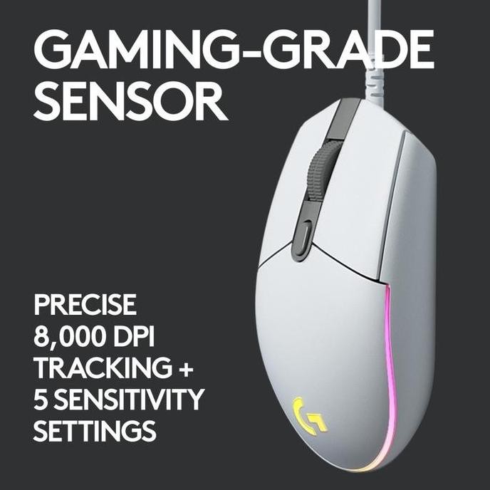 Logitech G203 Lightsync RGB Gaming Mouse - Garansi Resmi