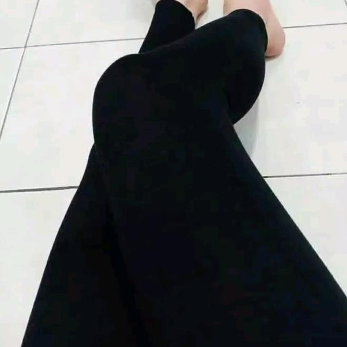 Dv13 >> Legging Jumbo Hitam Polos Hw Import Dalaman Nyaman