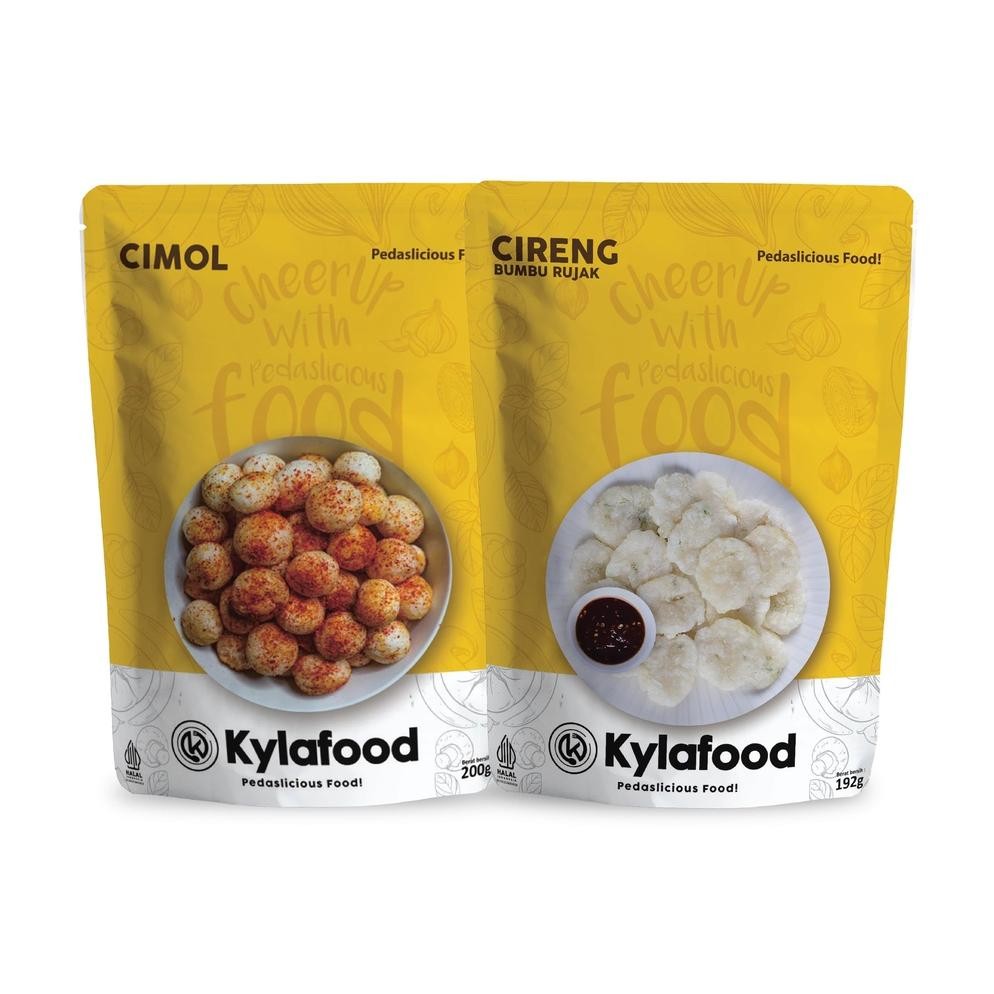 

TERLARIS Kylafood Mix ( Cimol Spesial X Cireng Bumbu Rujak ) Siap kirim