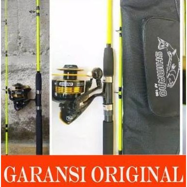 SET PANCING LAUT MAGURO DENGAN JORAN FIBER KEKUATAN 120LBS 60KG