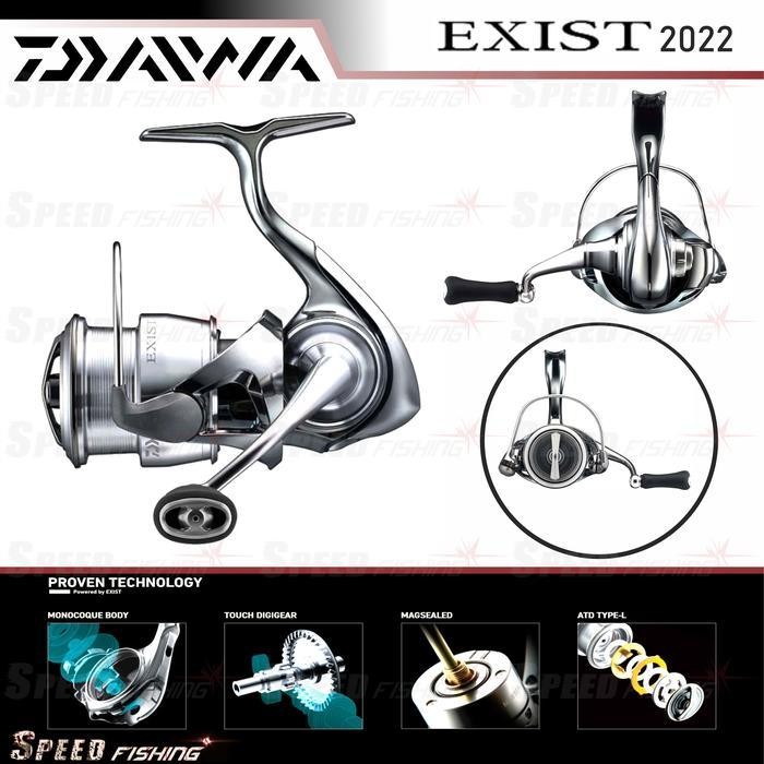 (Terbaru) Reel Daiwa Exist Lt 2022 4000 5000 Exist Pc Spinnin Bestseller