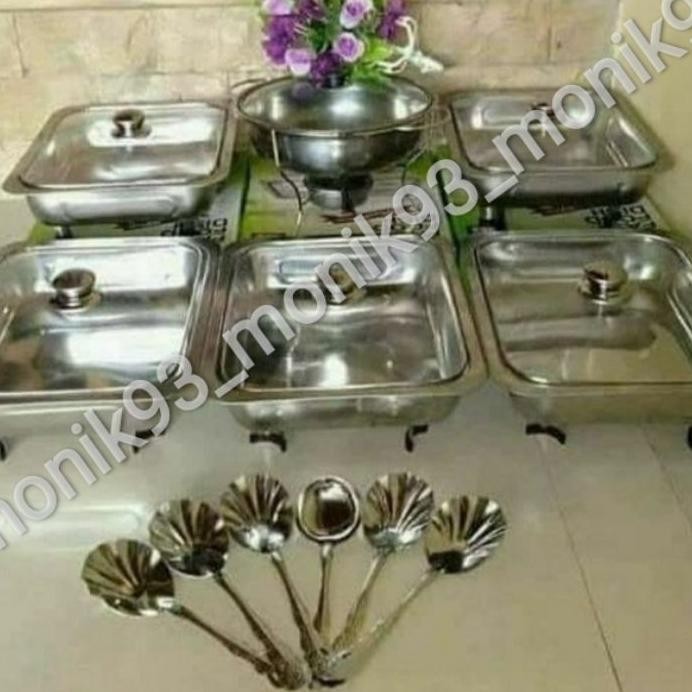 Prasmanan Set Tutup Full Kaca