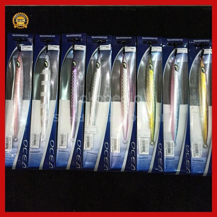 Cod - Metal Jig Shimano Ocea Stinger Butterfly Pebble Stick 200 260 350 Gram Bestseller