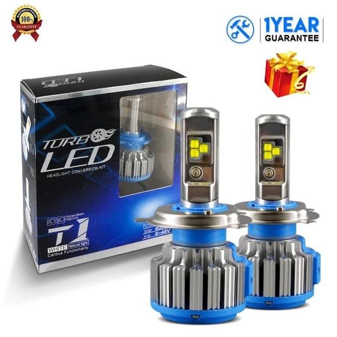 Turbo LED Head Lamp H11 H8 LED T1 Headlight Mobil H11 H8 T1 - Fog Lamp