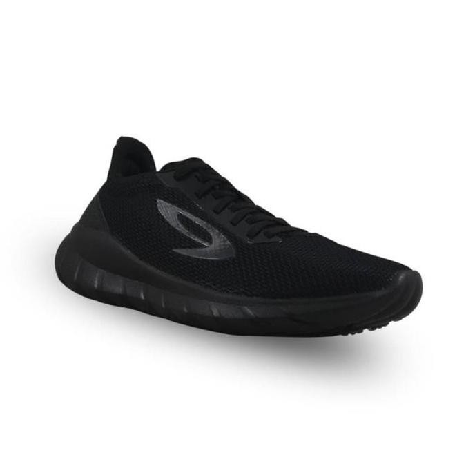 Sepatu 910 Nineten Yasha - Hitam All Black (Running)