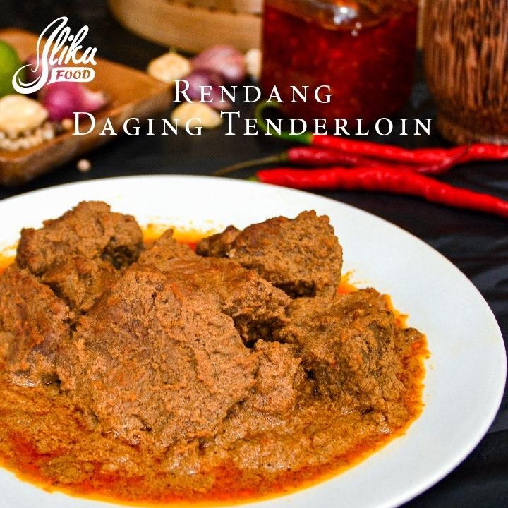 

TERMURAH Rendang Daging Tenderloin Empuk 8 Potong 350g Siap kirim