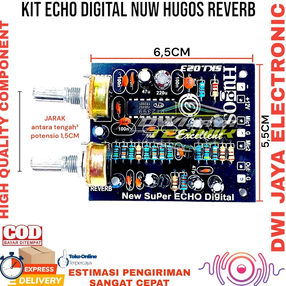 ''Terlaris" Kit Tone Control  Echo Digital New Hugos Reverb Murah