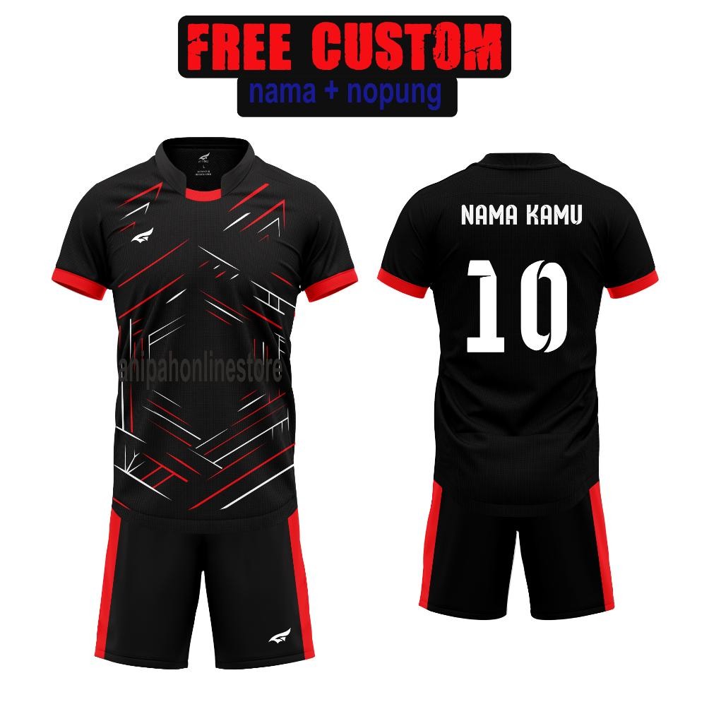 Original [ Free Nama Nomor Punggung ] Jersey Futsal Dewasa/ Baju Olahraga Terbaru/ Kaos Bola Dewasa 