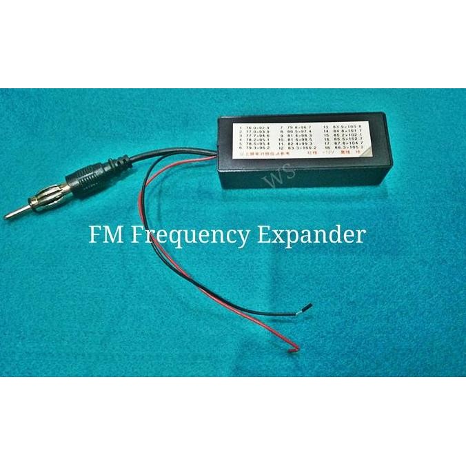 Promo FM Frequency Expander Untuk Headunit Mobil Build Up Jepang COD