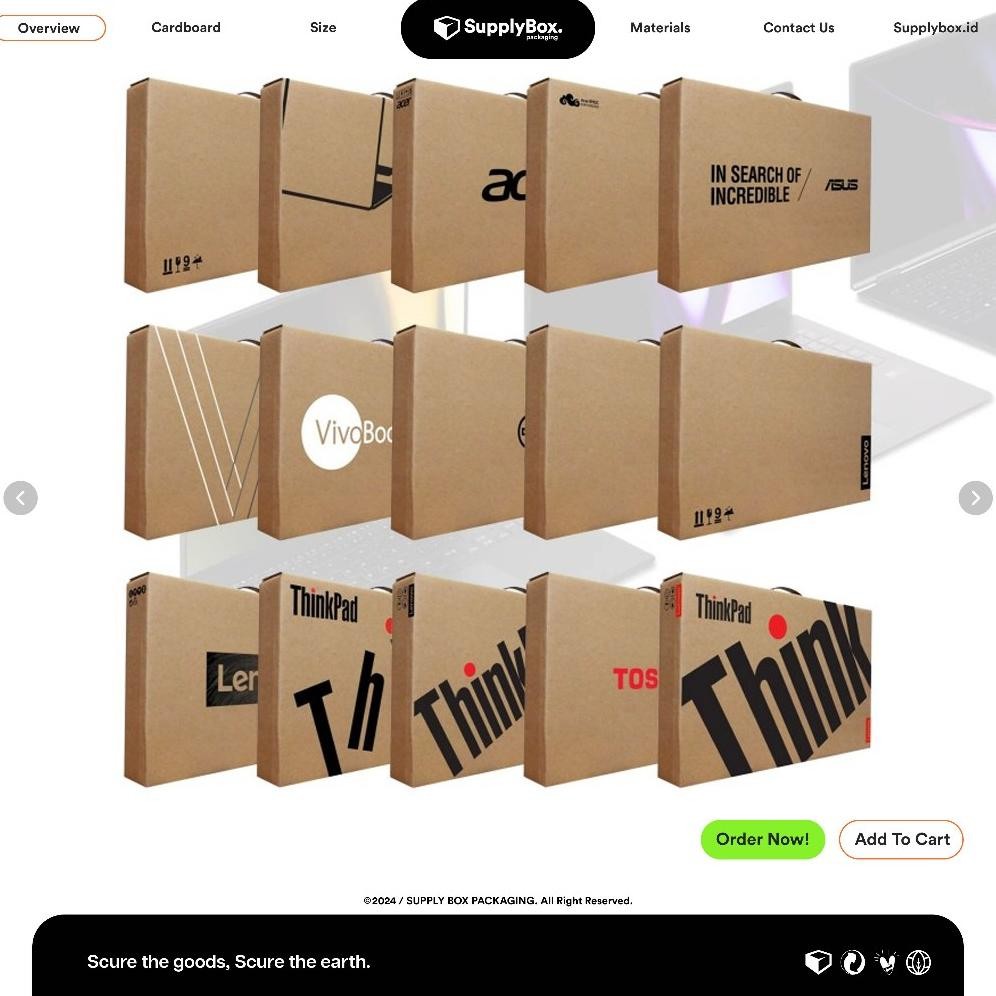 

DUS LAPTOP HANDLE BERBAGAI MACAM 50 x 7.5 x 32.5 CM Dus Laptop Kardus Dus Acer Dus Asus Dus Lenovo Dus Thinkpad