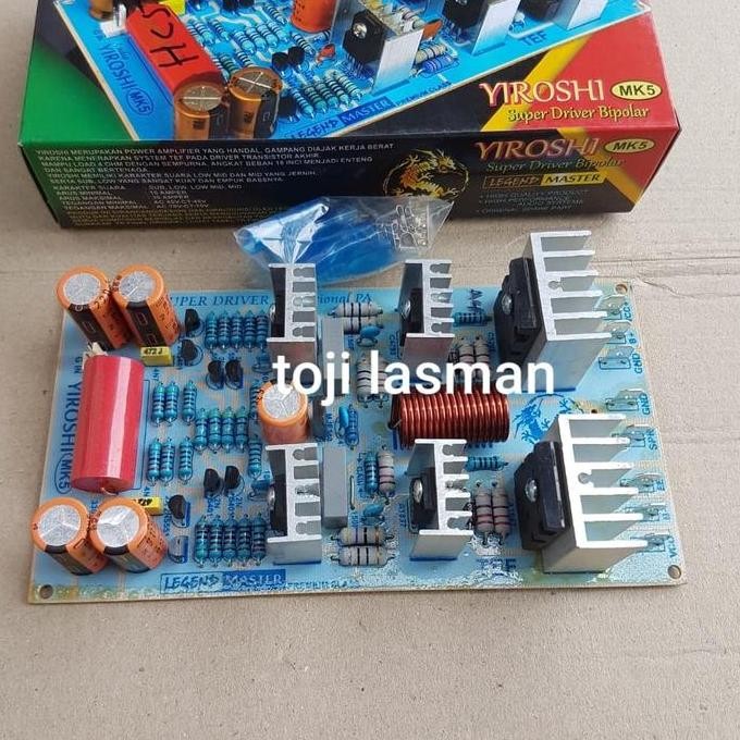 TERMURAH - yiroshi mk5 super driver bipolar mk 5 mono amplifier legend master