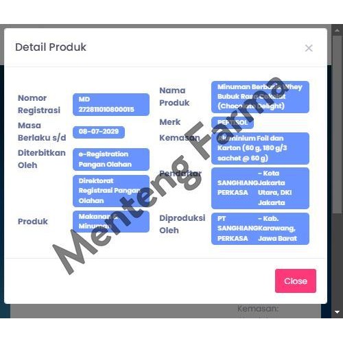 

FP Peptisol Chocolate 189 Gram - Susu Tinggi Protein Masa Pemulihan
