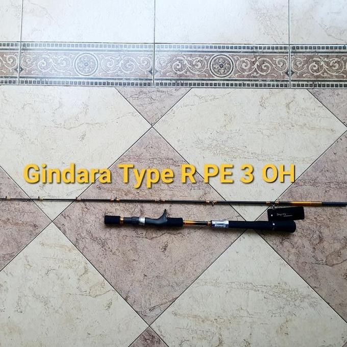 Terbaik | Joran Gindara Type R Relix Nusantara | 100% Ori