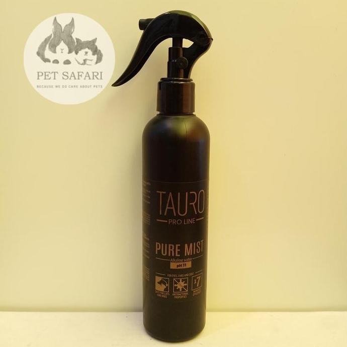 Terbaik Spray Tauro Pro Line Pure Mist Alkaline Water For Skin & Coat 250Ml 100% Ori