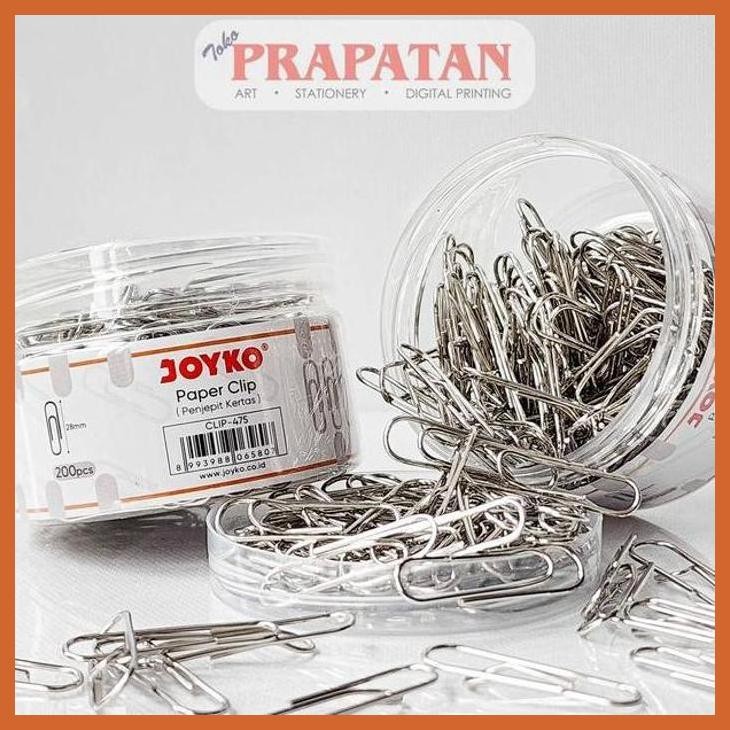 

(ATK) JOYKO BINDER PAPER CLIP SET CLIP-475 | SET PENJEPIT KERTAS ALAT TULIS LUKIS SEKOLAH KULIAH GAMBAR KANTOR