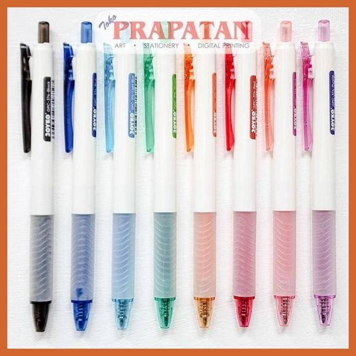 

(ATK) JOYKO GPC-374 GEL PEN 0.5MM | PENA JEL | PULPEN ALAT TULIS LUKIS SEKOLAH KULIAH GAMBAR KANTOR
