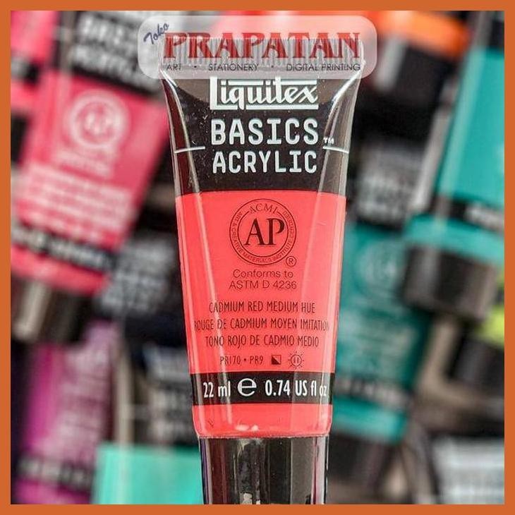 

(ATK) CAT AKRILIK LIQUITEX BASICS 22ML | LIQUITEX ACRYLIC PART 3 ALAT TULIS LUKIS SEKOLAH KULIAH GAMBAR KANTOR