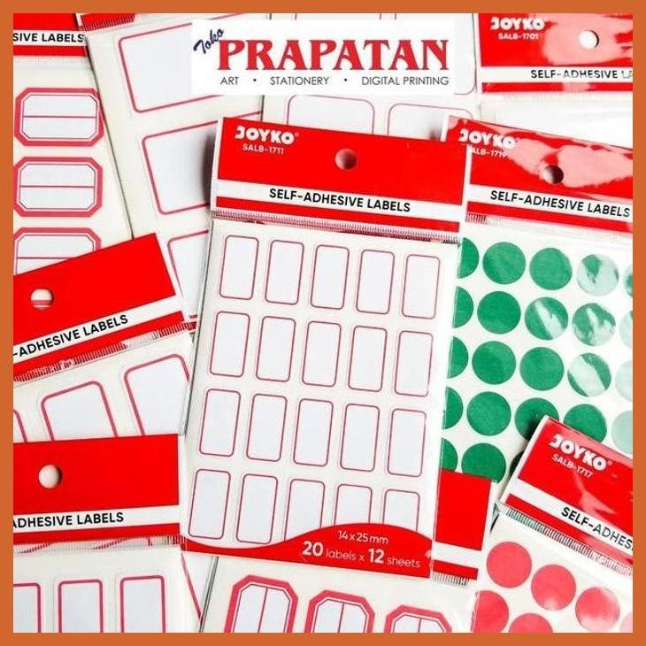 

(ATK) JOYKO SELF ADHESIVE LABELS SALB ALAT TULIS LUKIS SEKOLAH KULIAH GAMBAR KANTOR