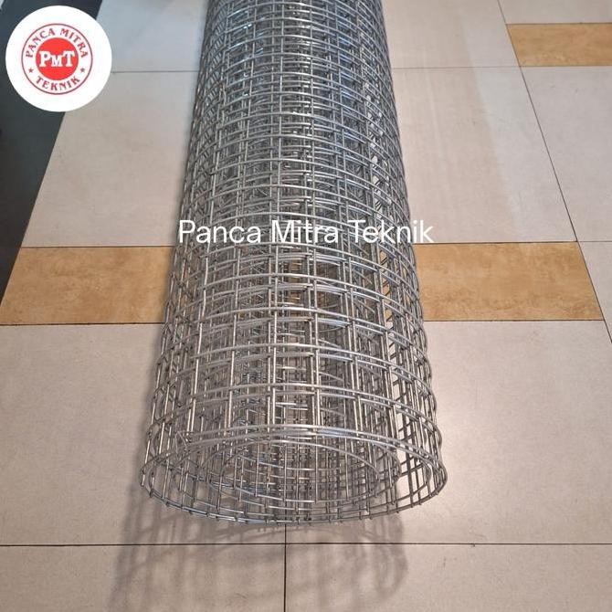 Wiremesh Galvanis 4Mm X 50Mm X 50Mm / Kawat Loket / Kawat Ayam Meteran