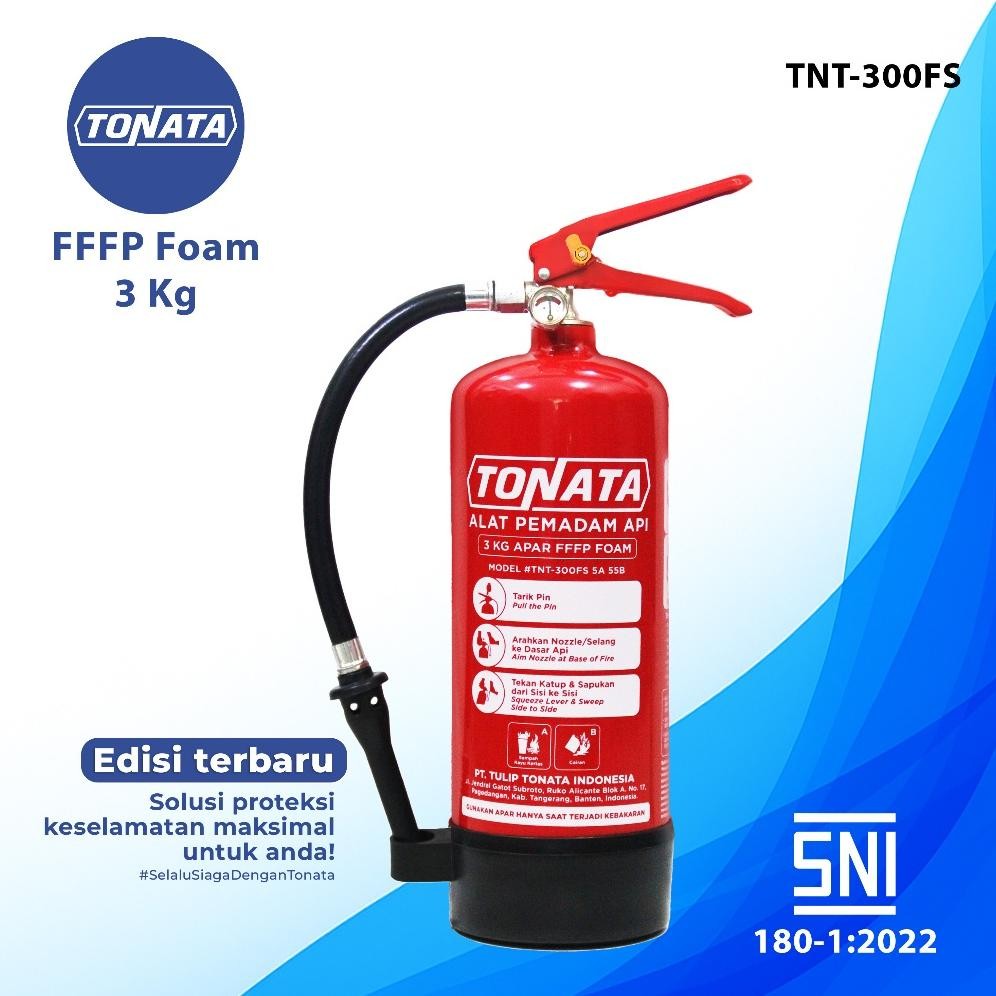 Apar 3Kg Tonata / Foam 3 Kg / Set Komplit