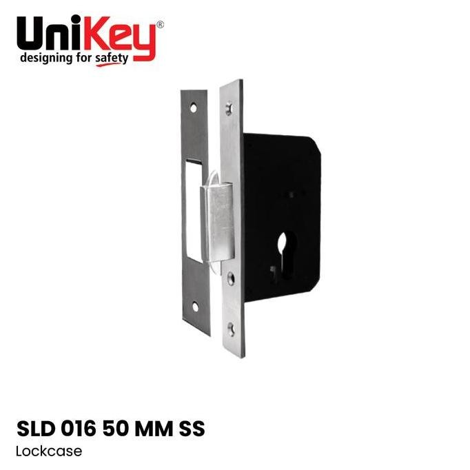 Unikey Stainless Sliding Lockcase Sld 016-50Mm Sn