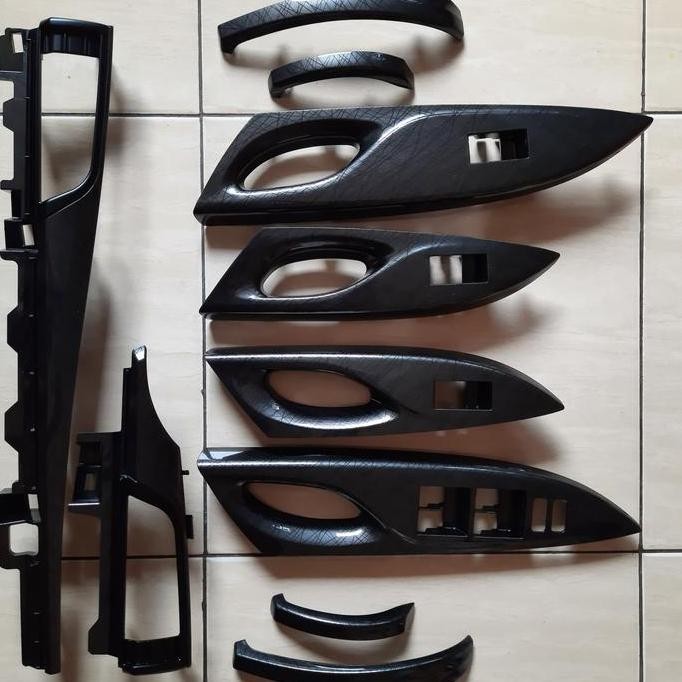 panel carbon interior vios gen 3 yaris tahun 2013 2017 ori