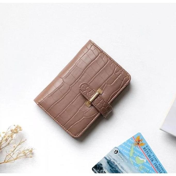 DI109 >> Dompet wanita tempat kartu dan uang/Dompet remaja/Dompet lipat/Dompet kecil Kulit