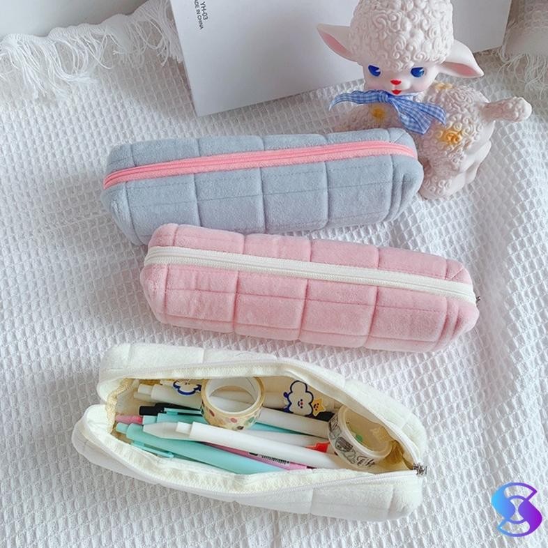 

Ct_C1077 Pensil Case/Pensil Pouch/Make Up Tas/Muji Style Tas Pena Kapasitas Besar-Suning Mall Rwet-23