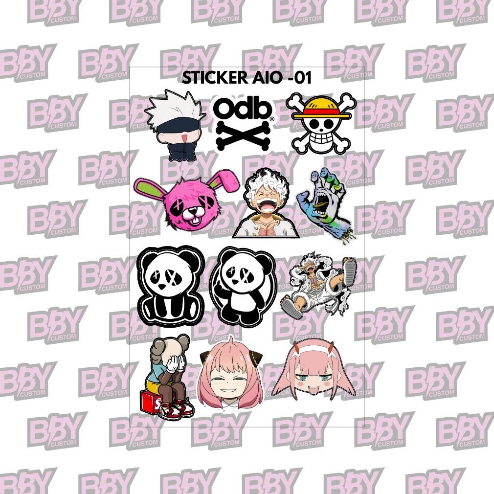 

Heatshrin Bby Stiker Karakter Aio Ew64