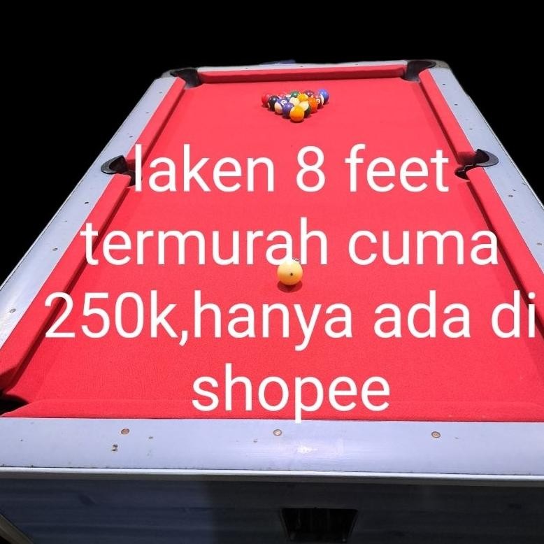 Special Laken Bilyard 8 Feet Bulu/Woll Termurah Zx41