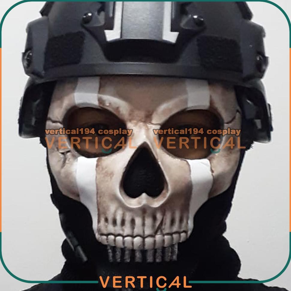 Cod Ghost Simon Riley Topeng Callofduty Call Of Duty Mask Balanclava Cosplay Masker Menpo Devtac Ten