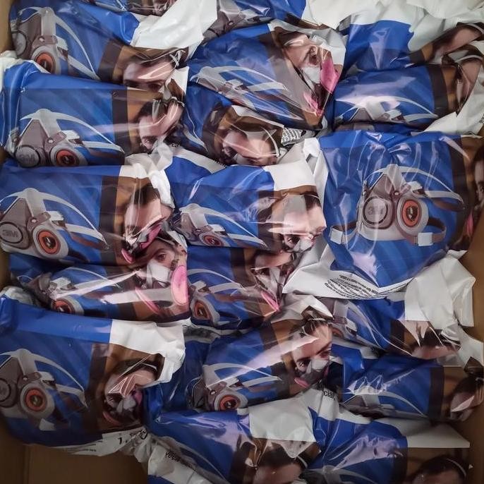 3M Respirator 6200 & Cartridge Filter 6003 Full Set