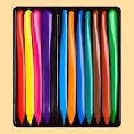 

Heatshrin Crayon Set Viral Anak Anti Air | Anti Patah Isi 36 Pcs Ta-127