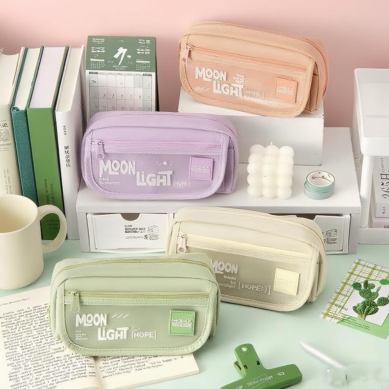 

Hot KeiasatasKotak Pensil Aesthetic Tas Penatempat Pencil Tas Pensil Tempat Alat Tulis Kapasitas Besar Am-45