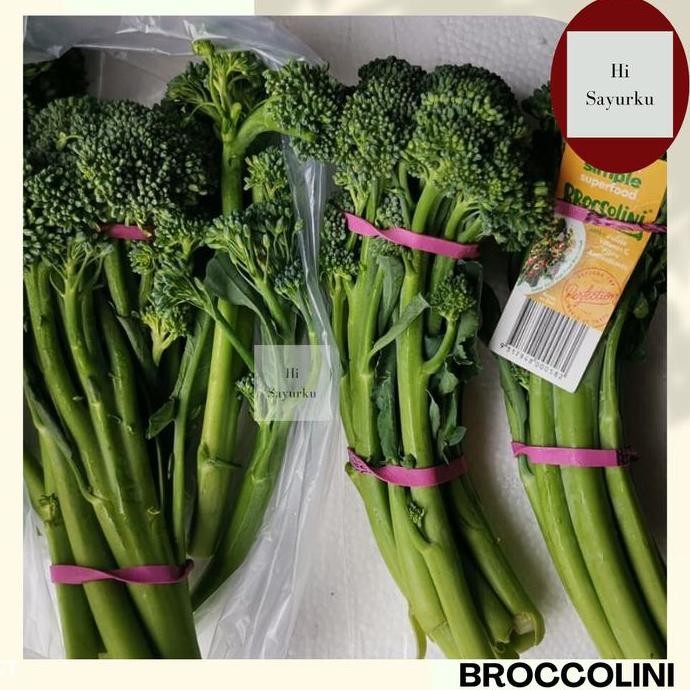 

BROCCOLINI IMPORT AUS / FRESH BROCCOLINI / BROKOLINI SEGAR 1 KG