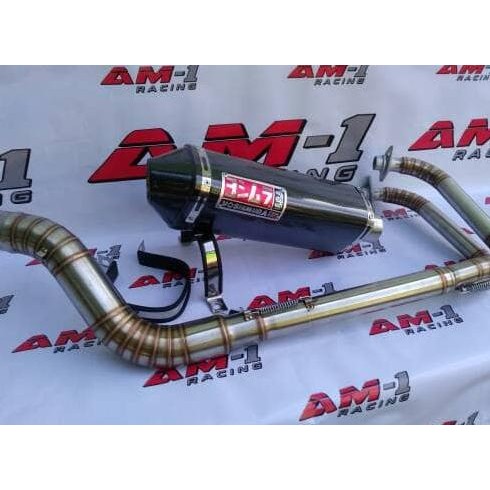 Knalpot Yoshimura USA Carbon Ninja 250fi/250 fi/Karbu/SE/Leher Cacing Original