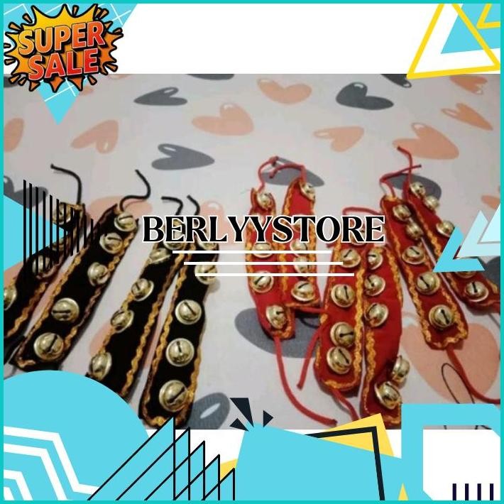 Gongseng Klinting jaranan klintingan kerincingan aksesoris gelang kaki gongseng anak MURAH