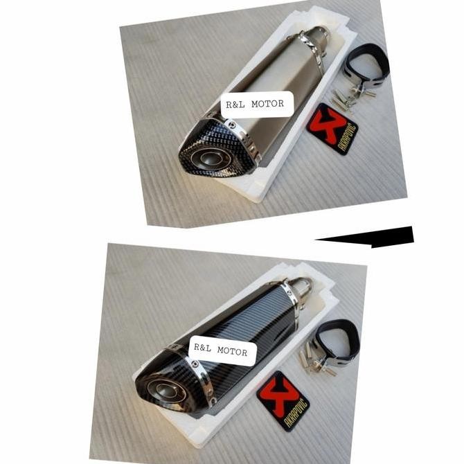 Knalpot Akrapovic Import PCX FORZA NMAX XMAX SCOOPY Universal Original