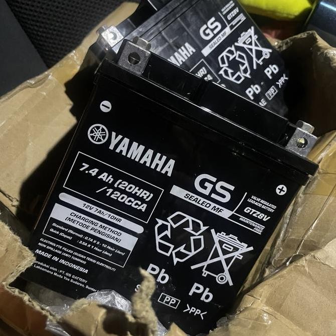 Aki ytz8 gtz8v gtz original GS motor yamaha xmax cbr 250 vespa sprint Original