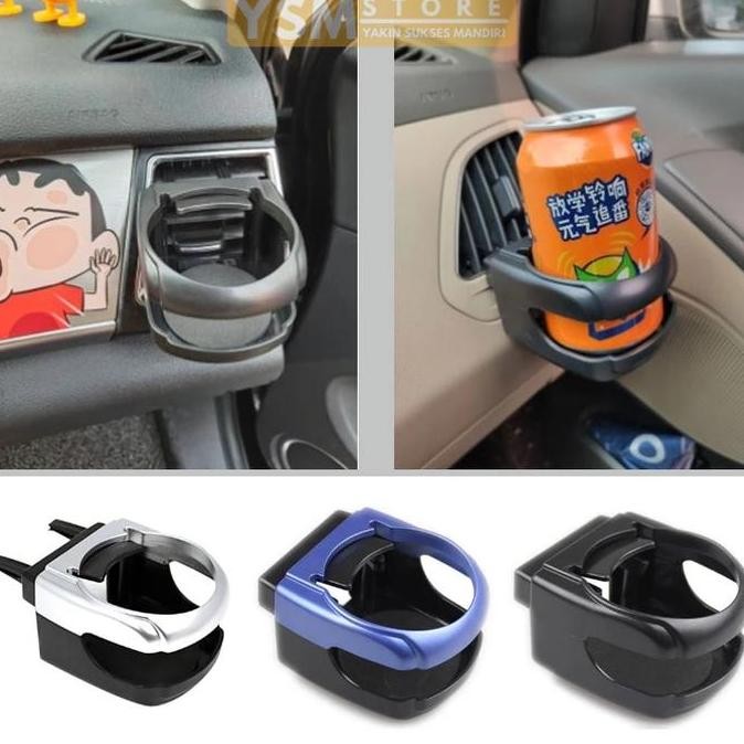 DB57>> Tempat Penyimpanan Minuman Mobil Holder Pendingin Minuman Botol Gelas
