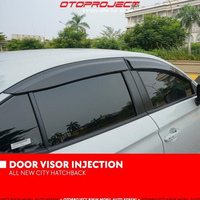 Otoproject - Door Visor A.N City Hatchback Injection Modulo Design | Talang Air City Hatchback