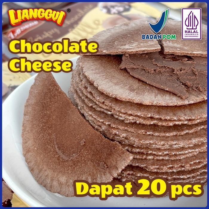 

[Halal] Lianggui Crispy Oat Wafer Cheese Choco Kemasan Satuan Cemilan Saat Bersantai Cemilan Renyan Yang Ringan